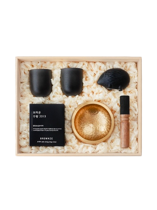 싱잉볼 보이차 명상 다도 선물세트