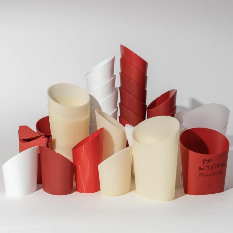 프랑스 글로벌 디자인 스튜디오 엘리움 스튜디오와의 협업으로 완성된 맥도날드의 다회용 식기